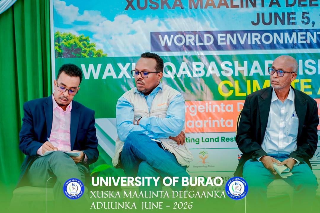 Munaasibadda Xuska Maalinta Deegaanka Aduunka 2026.